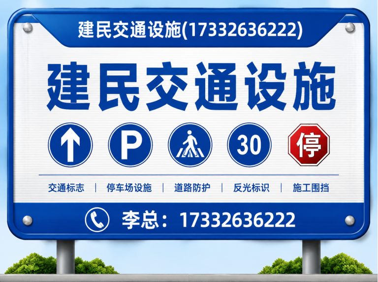 安次区公路护栏展示图